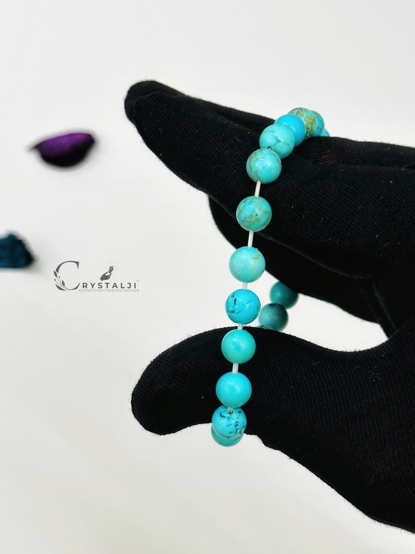 Turquoise Bracelet 8MM (Psychic Gifts & Strengthening Body Defence)