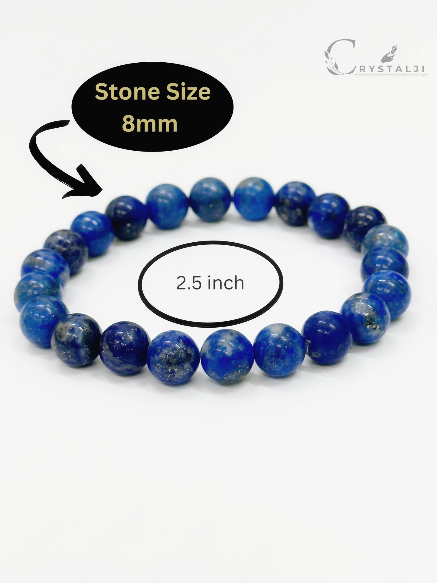 Lapis Lazuli Bracelet 8MM (Knowledge & Wisdom)