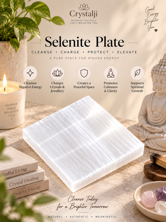 Selenite Crystal Charging Plate