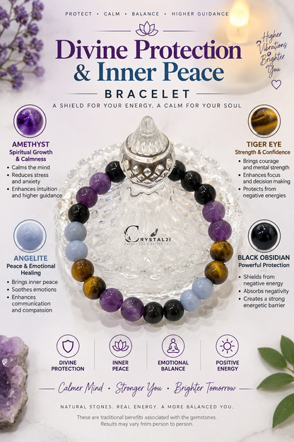 Divine Protection & Inner Peace Bracelet
